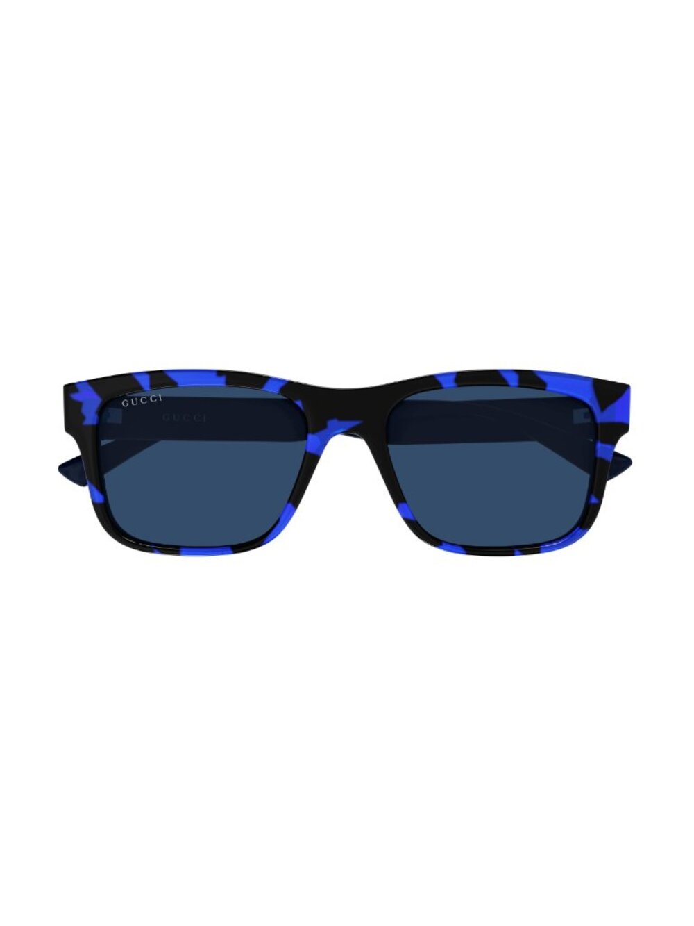 New Gucci Men's Sunglasses Havana Blue Lens Injected Frame GG2085S 004 55 - Picture 2 of 3